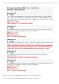 Portage LearningBIOD 121Portage Learning BIOD 121 - Nutrition Module 1 Problem Set .docx