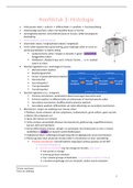 Samenvatting plantkunde hoofdstuk 3: Histologie