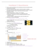 samenvatting chemie: Hoofdstuk 2: Atoomtheorie