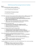 NR 508 / NR508: Advanced Pharmacology Final Exam Test Bank ( 2022/2023) Chamberlain College of Nursing.