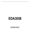 EDA3058 EXAM PACK 2022