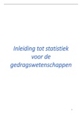 Samenvatting Statistiek 2: Kansrekening en inductieve statistiek