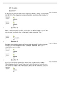 NURS 6051 Week 10 Quiz patho and answers