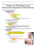 NURS 306 - Week 4 OB Study Guide (Chapter 15, 16 & OB ATI Q’s Ch 23-26).