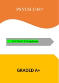 Shadow Health Schizophrenia / Shadow Health Schizophrenia: LATEST-2021, A COMPLETE DOCUMENT FOR EXAM