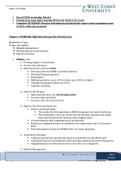 Study Guide NURSING 306 Chapter 7 DURHAM: High Risk Antepartum Nursing Care