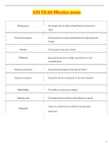 ATI TEAS Physics 2020 | ATI TEAS Physics 2020 - 100% Correct