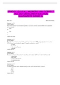  SPHE421_Quiz2 ALL ANSWERS 100% CORRECT FALL-2021/2022 LATEST SOLUTION GUARANTEED GRADE A+