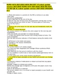 NURS 4470 2021/2022 HESI RN EXIT V1Latest update version 2021/2022 NURS 4470 2021/2022 HESI RN EXIT V1(160 Q& A) Latest update version 2021/2022 GRADED A++