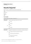 SOC REL 101 Multiple Choice Quiz 1 - Topic 3-6- Straighterline