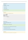 COM REL 101 Midterm Exam Questions and Answers- Straighterline