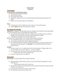 Catholic Studies Final Exam Topics and Notes