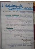 Class notes phychology  