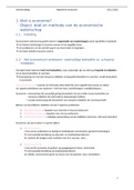 Samenvatting Algemene economie (SEM1 - micro-economie) (UA_1000PSWECO) 2021-2022 (14/20 gehaald)