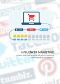 Profielwerkstuk influencers marketing (beoordeeld met een 8,7)