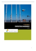 Samenvatting  Statestiek in bedrijf (CW2) H3,4,5,8,9,10 en 11