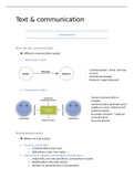 Samenvatting  Engels Tekst En Communicatie 1