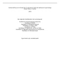 Nederlandse Samenvatting Introduction to Abnormal Child and Adolescent Psychology, ISBN: 9781544362328  NVO Psychopathologie Kind En Jeugdige