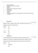 NURS 6501 WEEK 9 QUIZ