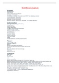 NR 507 / NR507: Advanced Pathophysiology Midterm Exam Study Guide (Latest 2022 / 2023) Chamberlain College Of Nursing