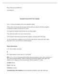  NURS 6512 Week 5 Discussion Case Study #2      Episodic/Focused SOAP Note Template