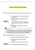 BUS 210 WEEK 4 KNOWLEDGE CHECK QUIZ / BUS210 WEEK 4 KNOWLEDGE CHECK QUIZ: LATEST-2021, A COMPLETE DOCUMENT FOR EXAM