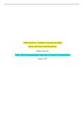 (Solved) NURS 6630 Week 7 Assignment: Assessing and Treating Patients With Psychosis and Schizophrenia; a 34-year-old Pakistani female who moved to the United States in her late teens/early 20s. She is currently in an “arranged” marriage (her husband was 