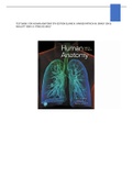 TEST BANK FOR HUMAN ANATOMY 9TH EDITION ELAINE N. MARIEB PATRICIA M. BRADY JON B. MALLATT ISBN-13: 9780135214817