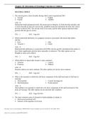 NURSING 101 Chapter 20: Alterations of Neurologic Function in Children (GRADED A+)