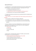 NUR 410 - Maternity/OB Practice Exam 1_Q&A.