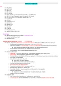 Nur 265 Exam 4 Study Guide 