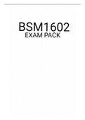 BSM1602 EXAM PACK