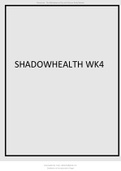 SHADOWHEALTH WK4 Mrs jones is a 28 year old single african woman.