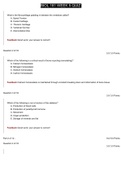 BIOL 181 WEEK 5 QUIZ  2022 LATEST A+ GRADED ( 100% VERIFIED)