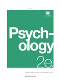 Psychology 2nd Edition Spielman Test Bank