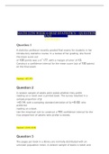 MATH 225N WEEK 6 QUIZ STATISTICS – QUESTION AND ANSWERS