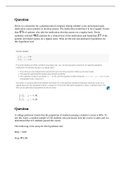 MATH 225N Week 7 Assignment- Developing Hypothesis and understanding Possible Conclusion for Proportions (2020) complete solutions - Chamberlain.