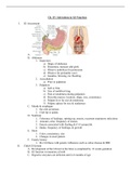 Unit 10: ch 25, 26, & 30