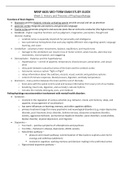 NRNP 6635 MID-TERM EXAM STUDY GUIDE