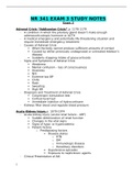 NR 341 EXAM 3 STUDY NOTES