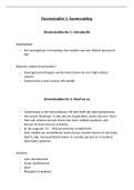 Samenvatting  Dovenstudies 1