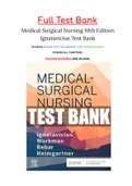 Medical Surgical Nursing 10th Edition Ignatavicius Test Bank