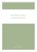 Volledige bundel van het vak Internationale Communicatie