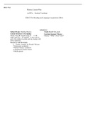 EDUC 554 WEEK 4 Fluency Lesson Plan.docx  EDU 554  Fluency Lesson Plan   (edTPA €“ Student Teaching)   EDUC554: Reading and Language Acquisition (D04)   LESSON #  Subject/Topic: Reading Fluency                                Grade Level: 2nd grade  Lesson