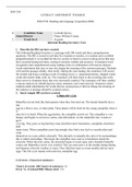 EDUC 554   Week 5 Assignment Literacy Assessment Toolbox.docx  EDU 554  LITERACY ASSESSMENT TOOLBOX   EDUC554: Reading and Language Acquisition (D04)   1  Candidate Name  LeAndra Spivey  2  School District  Grade level  Prince William County  4th grade  I