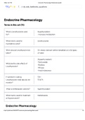 Endocrine Pharmacology