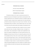 W2 Assignment.docx  GEN 499  Information Literacy Assessment  University of Arizona Global Campus GEN 499: General Education Capstone   Information Literacy Assessment  My Experience using the UAGC Library for research has been just fine. My threshold ach