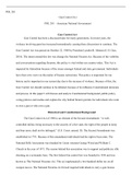 POL 201 Week 5 Final Paper.docx  POL 201  Gun Control Act  POL 201 €“ American National Government  Gun Control Act  Gun Control has been a discussed topic for many generations. In recent years, the violence involving guns has increased tremendously causi