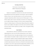 OMM 618 W2 Assignment.docx  OMM 618  Recruiting and Staff Plan  The University of Arizona Global Campus OMM 618: Human Resources Management   Recruiting and Staff Plan  Employees are an organization's most precious asset, and in order to make the best 