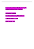 Community and Public Health Nursing 3rd Edition DeMarco Walsh Test Bank (All chapters complete Question and Answers, With Rationale A+ Rated Solution Guide).